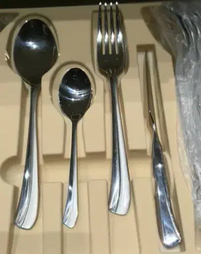 سرویس قاشق و چنگال ۳۰ نفره  استیل خارجی|ظروف سرو و پذیرایی|تهران, شهران شمالی|دیوار