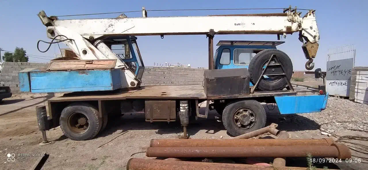 جرثقیل اوراقی|خودرو سنگین|نرماشیر, |دیوار