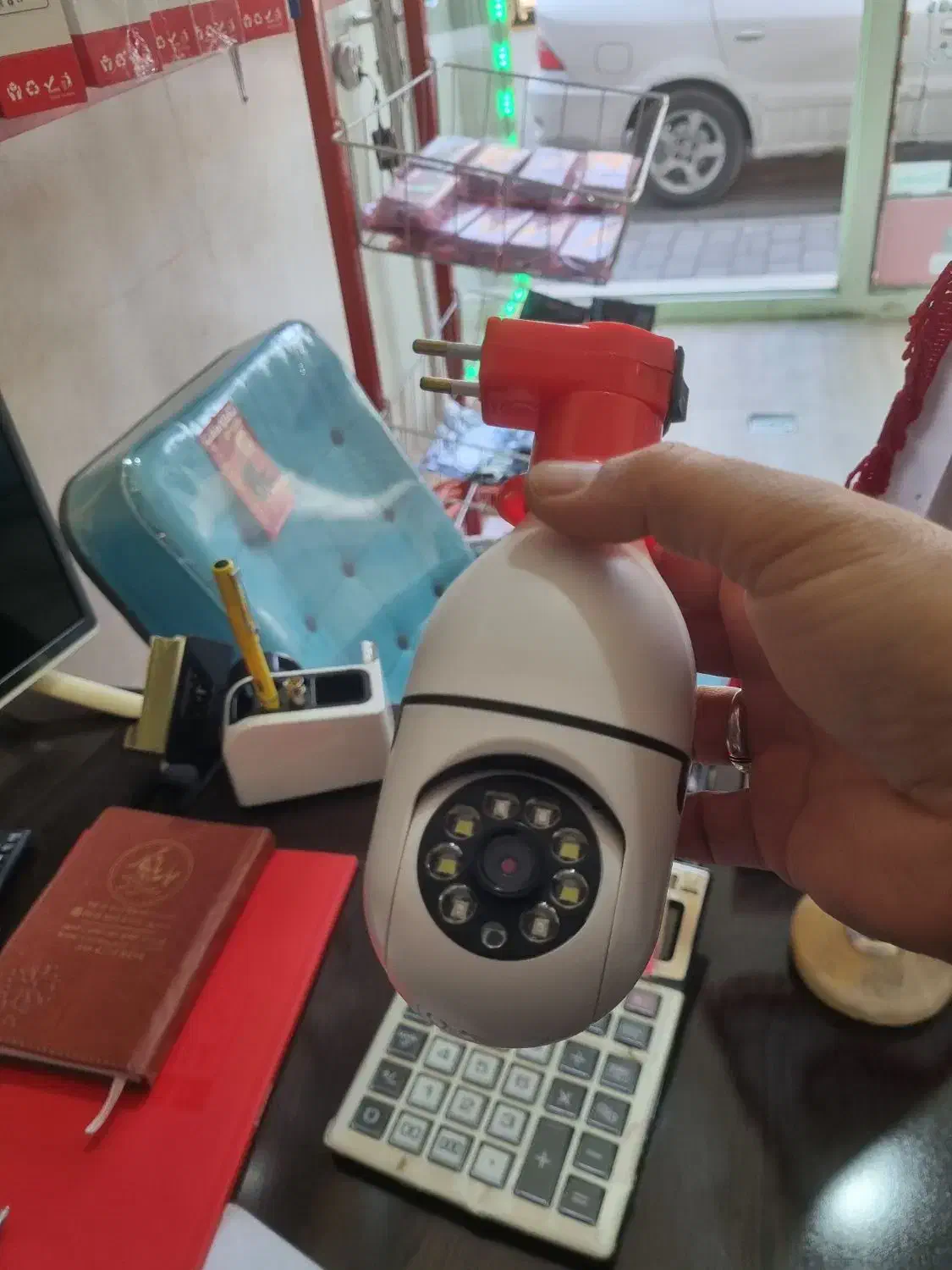 دوربین لامپی ۳۶۰ درجه چرخشی|دوربین مداربسته|میاندوآب, |دیوار