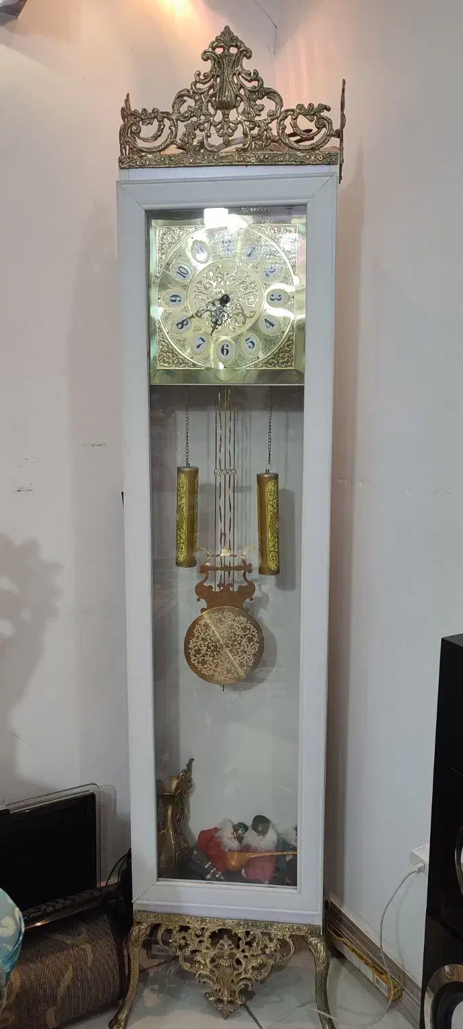 بوفه و ساعت ایستاده|بوفه، ویترین، کنسول|ملارد, |دیوار