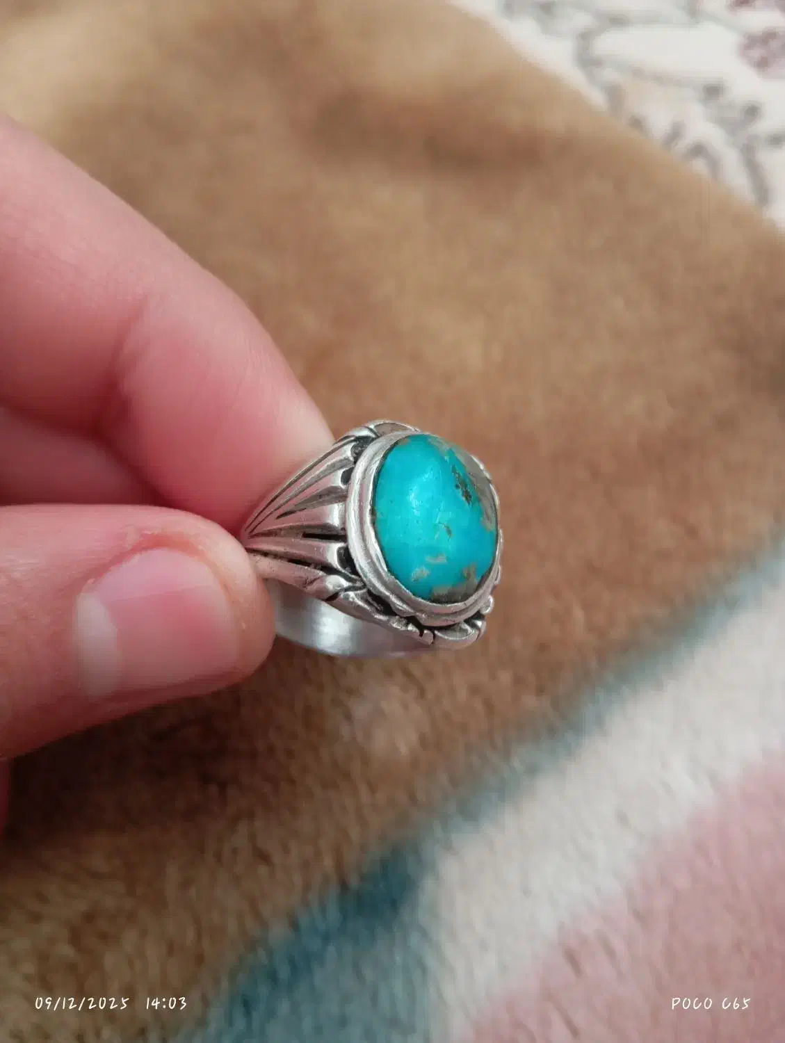 انگشتر نقره فیروزه نیشابور|جواهرات|مرودشت, شهرک مهدیه|دیوار