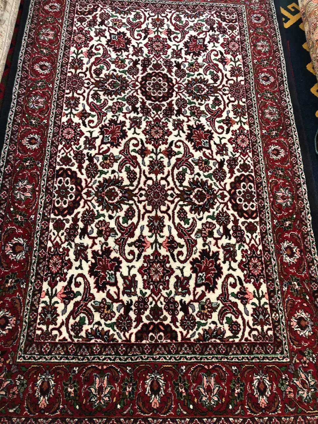 فرش دستبافت ذره ونیم خامه باختردرجه ۱زنجان|فرش|زنجان, |دیوار