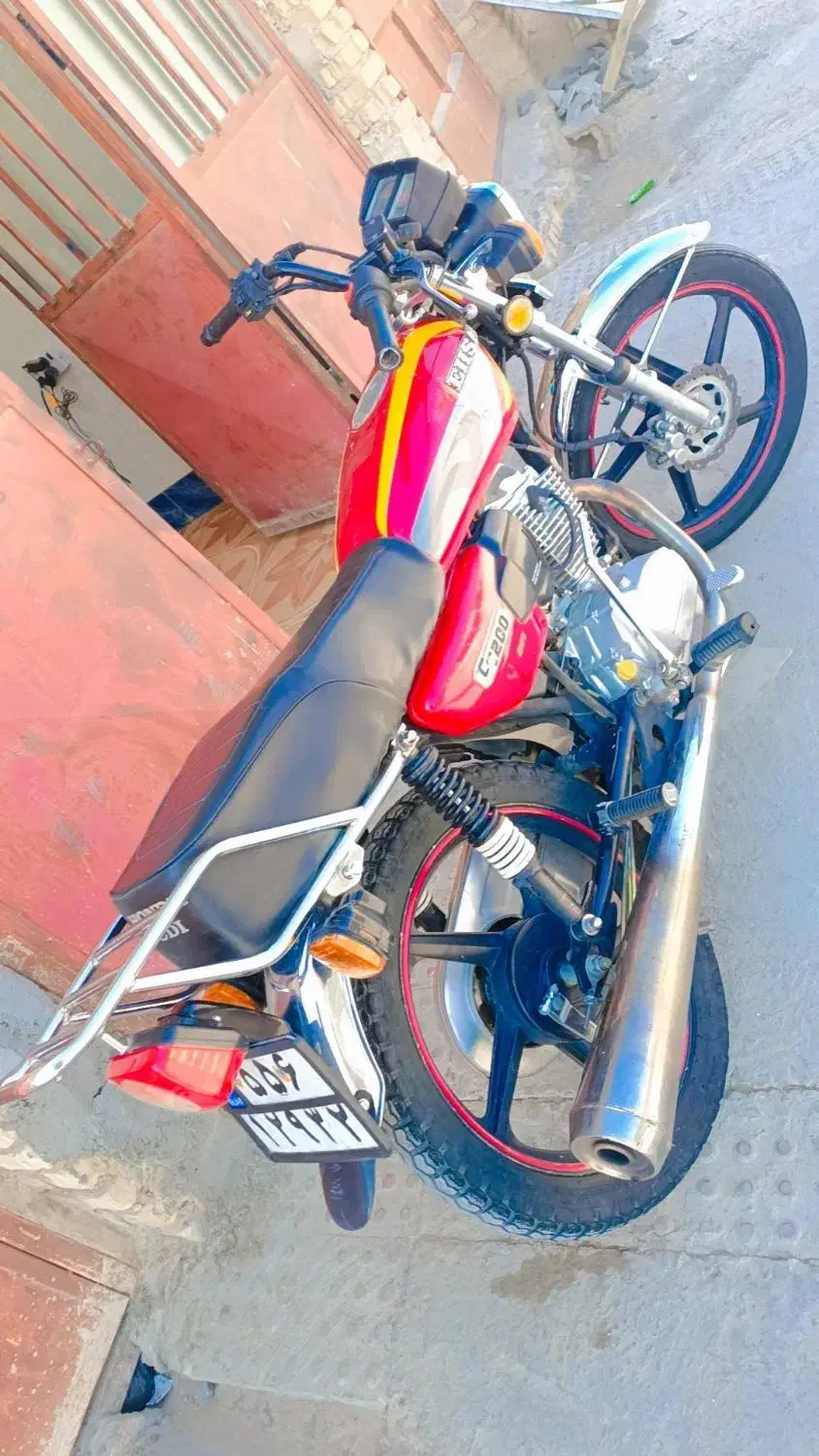 موتور 200 احسان NMS مدل 1402 مدارک کامل|موتورسیکلت|لردگان, |دیوار