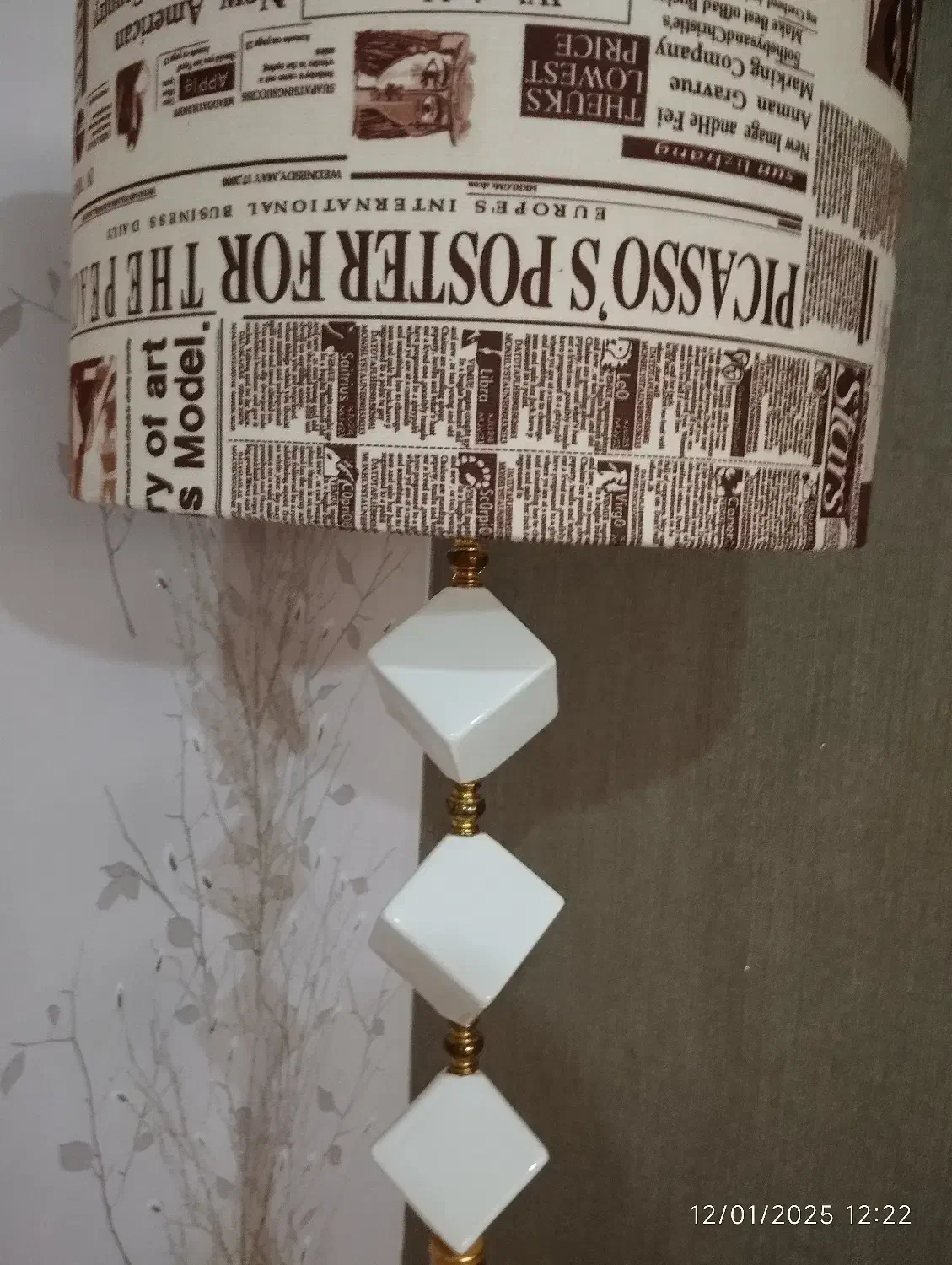 آباژور ایستاده مدرن|چراغ خواب و آباژور|شهریار, شهریار|دیوار