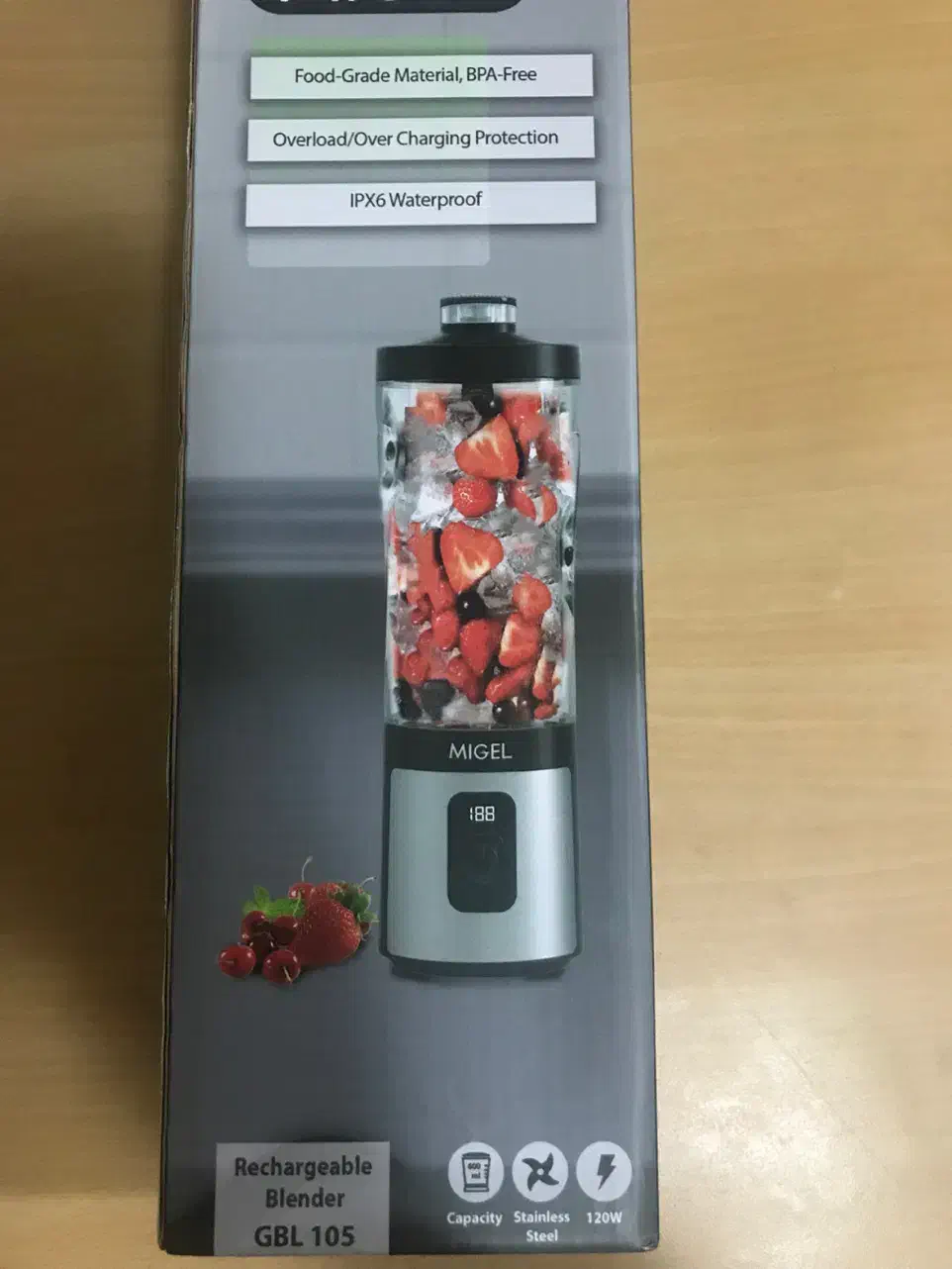 شیکر(همزن) شارژی همراه نو،جزیره کیش|خردکن، آسیاب، غذاساز|کیش, |دیوار