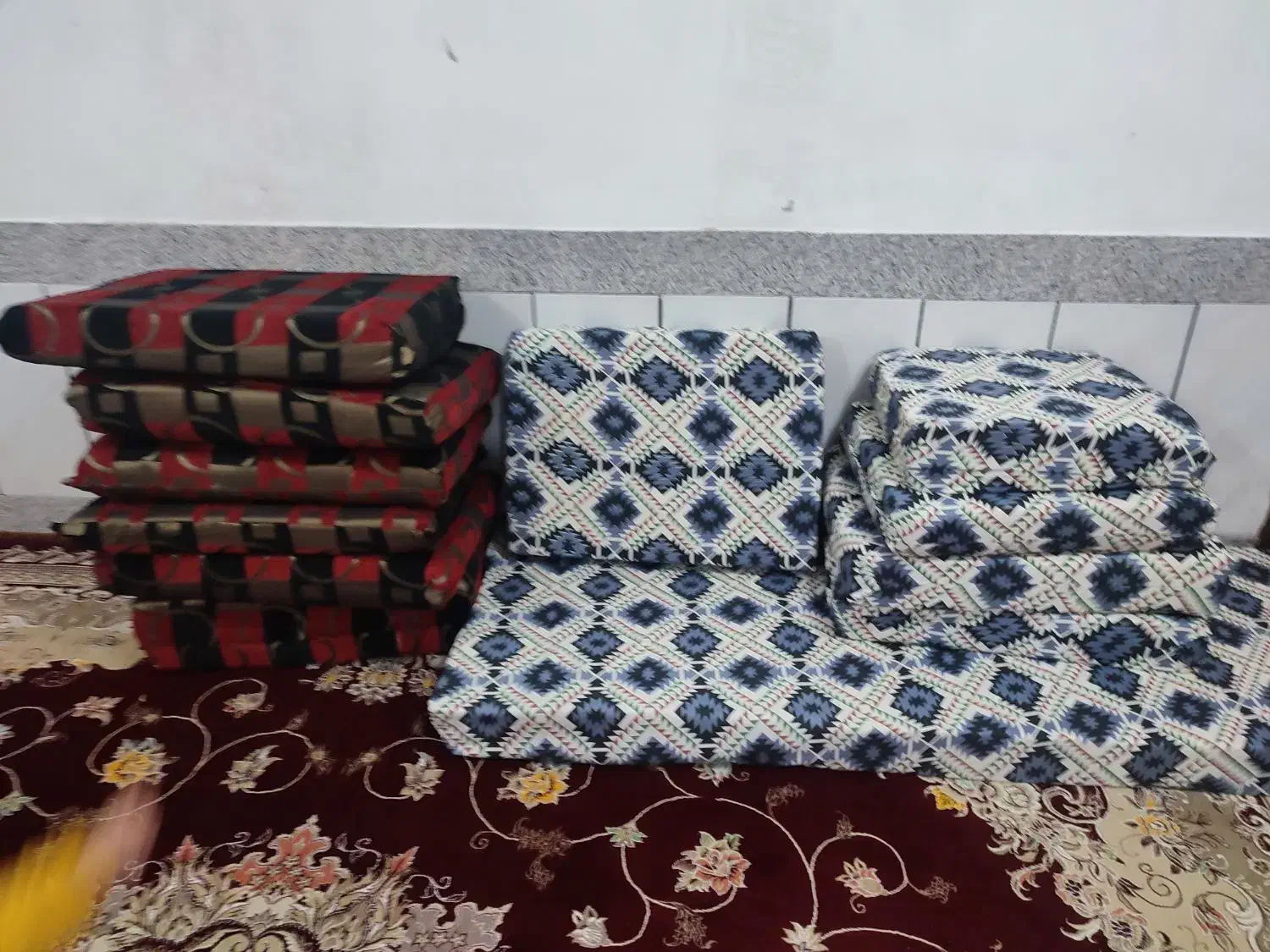 انواع تشک وپشتی در سایزهای مختلف|پشتی|شهرکرد, |دیوار