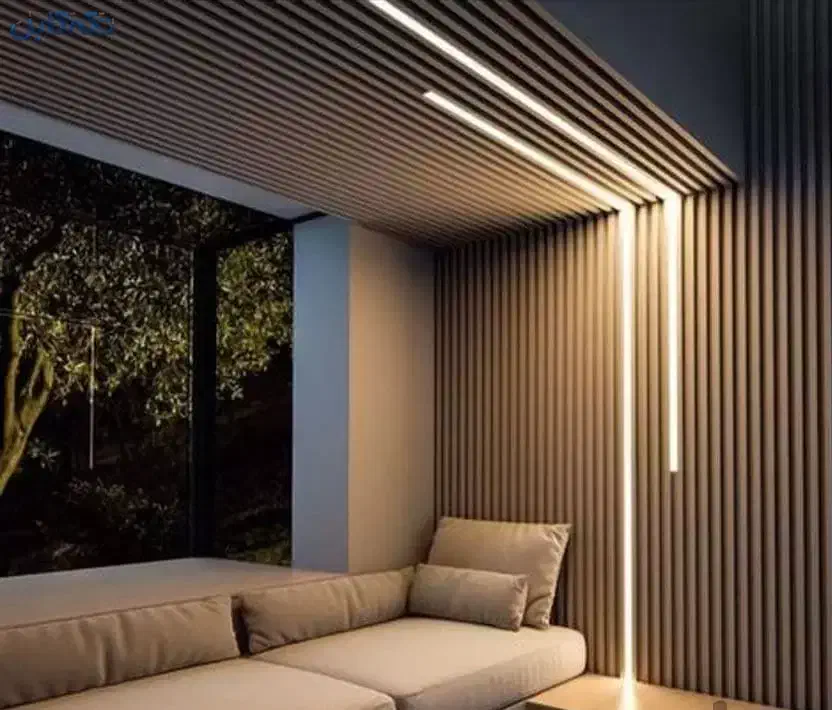 تخصصی لاینر روکار و توکار پروفیل خام و پنل گچی|ریسه و چراغ تزئینی|مشهد, احمدآباد|دیوار