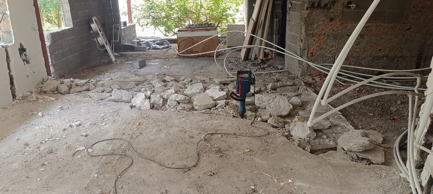 تخریب بنایی پی کنی سپتینگ ایزوگام کف سازی والپست|خدمات پیشه و مهارت|آستانه اشرفیه, |دیوار