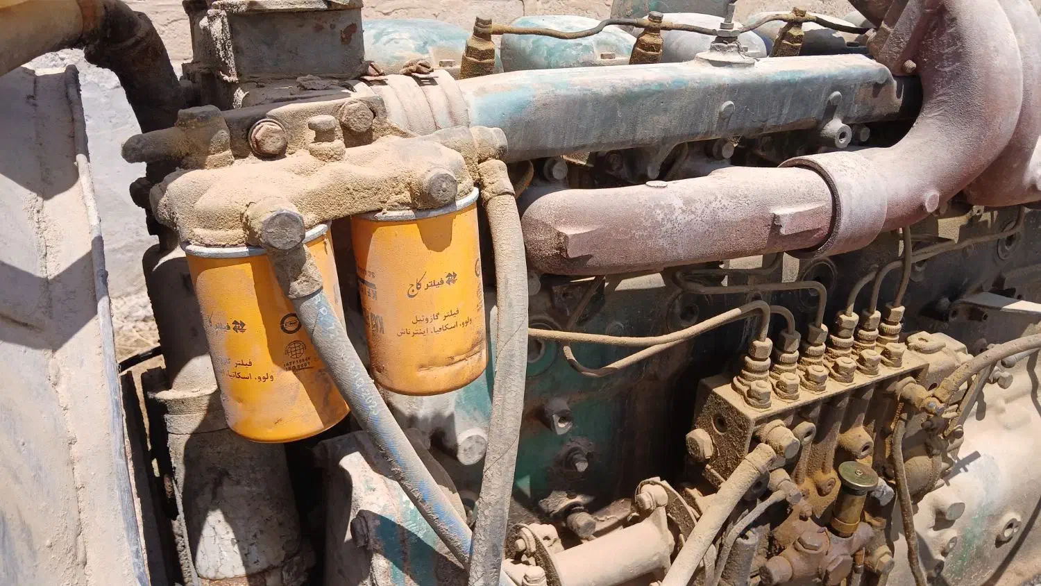 موتوآب زمینی ولوو ان ۱۲قدیم|ماشینآلات صنعتی|شوشتر, |دیوار