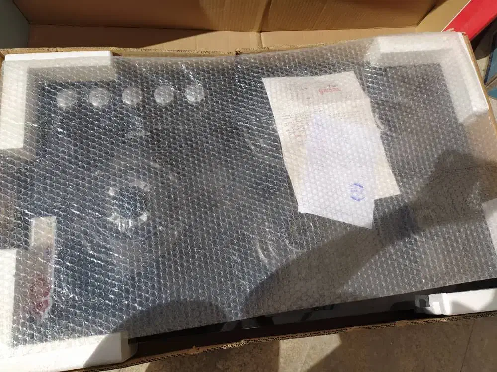 گاز صفحه ای شیشه ای مشکی|اجاق گاز و لوازم برقی پختوپز|زاهدان, |دیوار