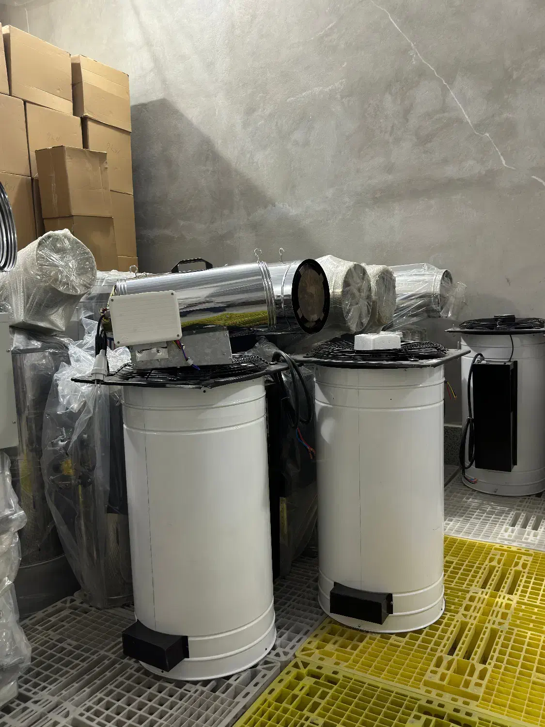 بخاری 27 کیلووات برقی جت هیتر فن دار گلخانه کارگاه|بخاری، هیتر، شومینه|زنجان, |دیوار