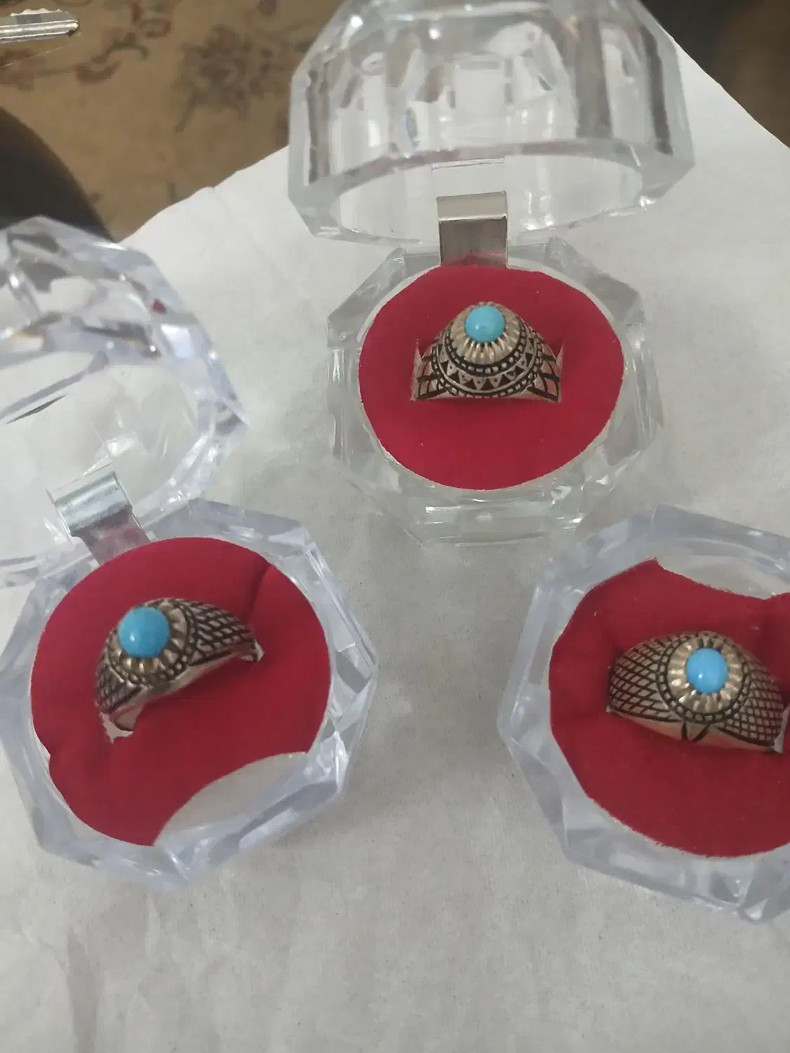 انگشتر فیروزه نیشابور|جواهرات|مشهد, شیرودی|دیوار