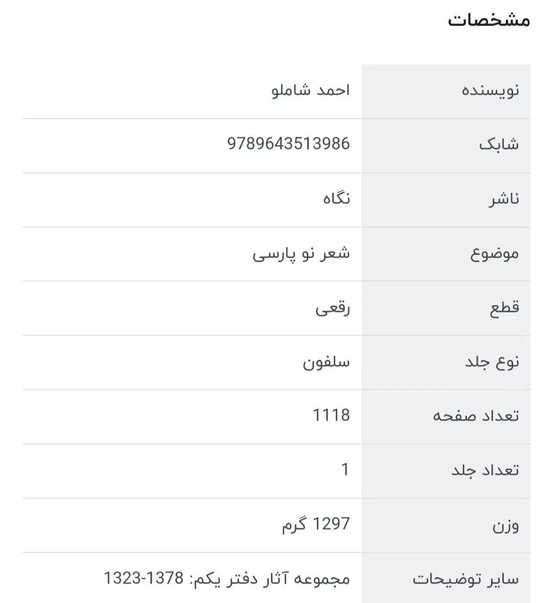 مجموعه آثار شاملو|کتاب و مجله ادبی|بهبهان, |دیوار