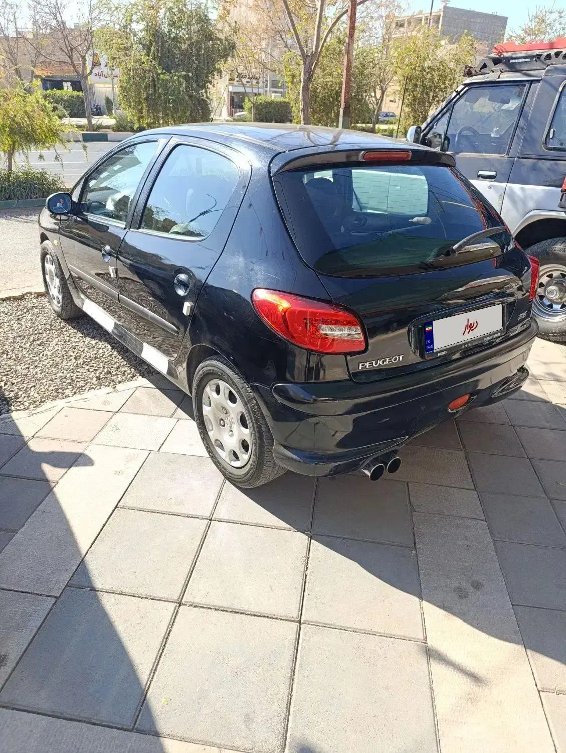 ۲۰۶عروسک مدل ۸۱ بدنه آینه متحرک موتوری صفر|خودرو سواری و وانت|کاشان, زیدی|دیوار