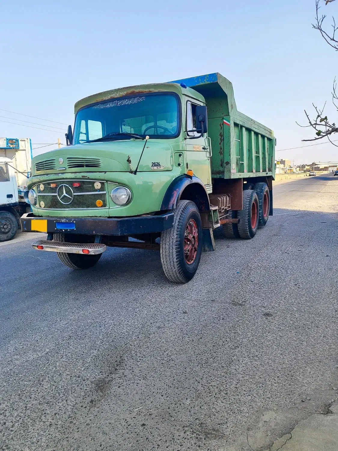 بنز ده چرخ کمپرسی بالاگیر مدل1366|خودرو سنگین|تهران, ابوذر|دیوار