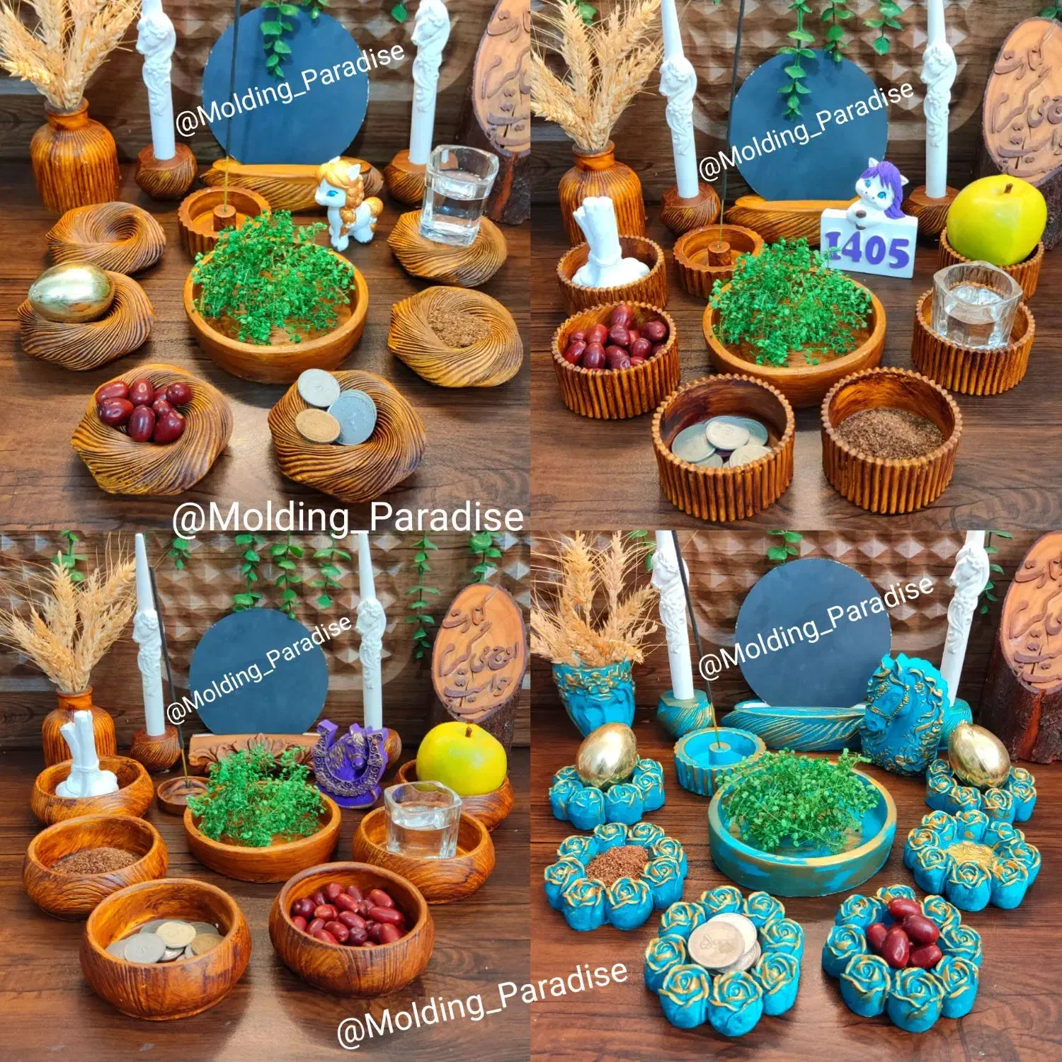 هفت‌سین 13 تیکه|صنایع دستی و سایر لوازم تزئینی|فسا, |دیوار