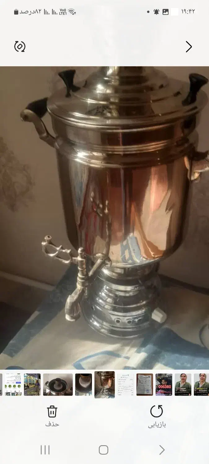 یک عدد سماور در حدنو|سماور، چایساز، قهوهساز|تبریز, |دیوار