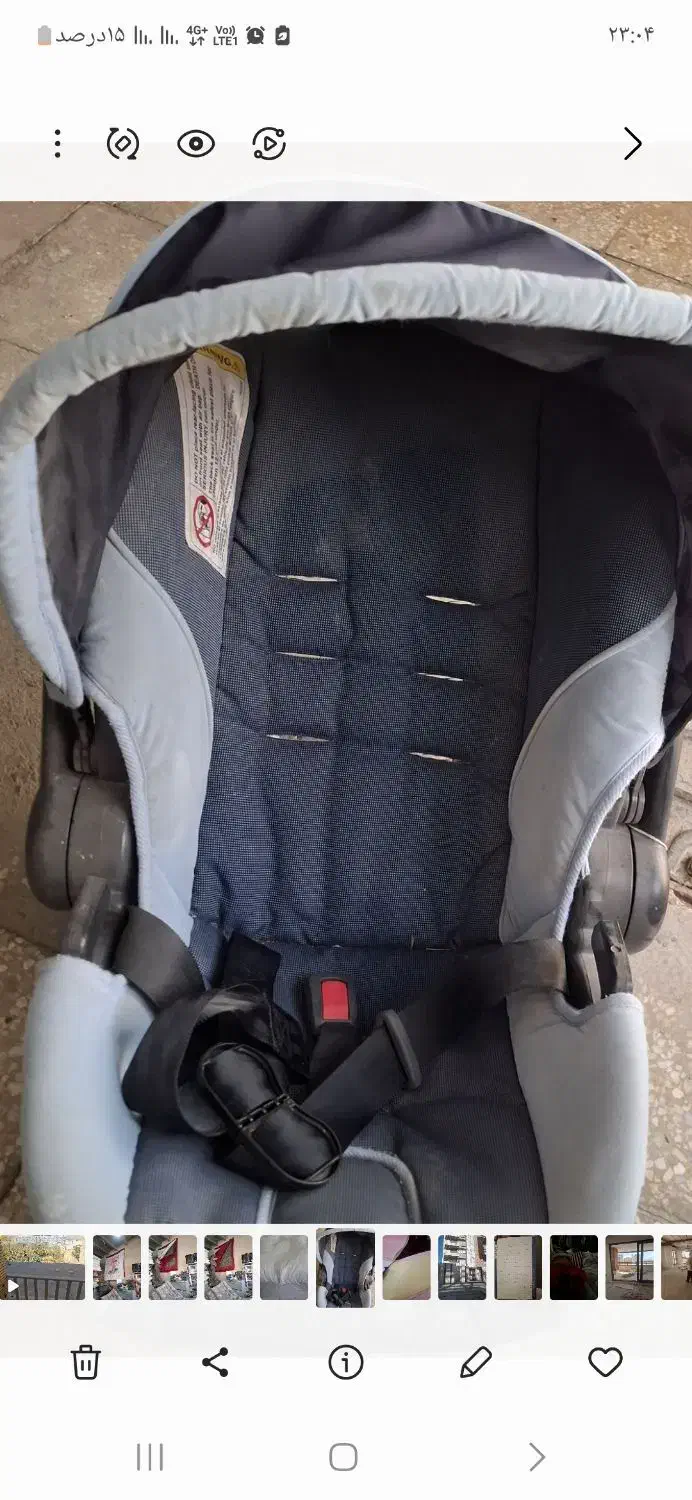 صندلی غذای کودک .برند مامالاو .کالسکه   و کریر۸۵۰|تخت و صندلی بچه|یزد, |دیوار