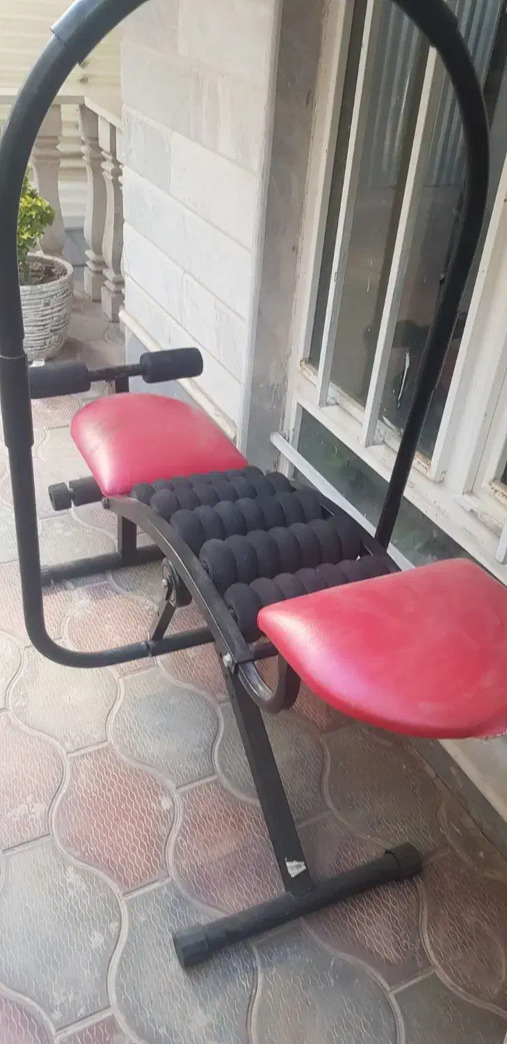 دستگاه کراس اور چند کاره شکم|تجهیزات ورزشی|کاشمر, |دیوار