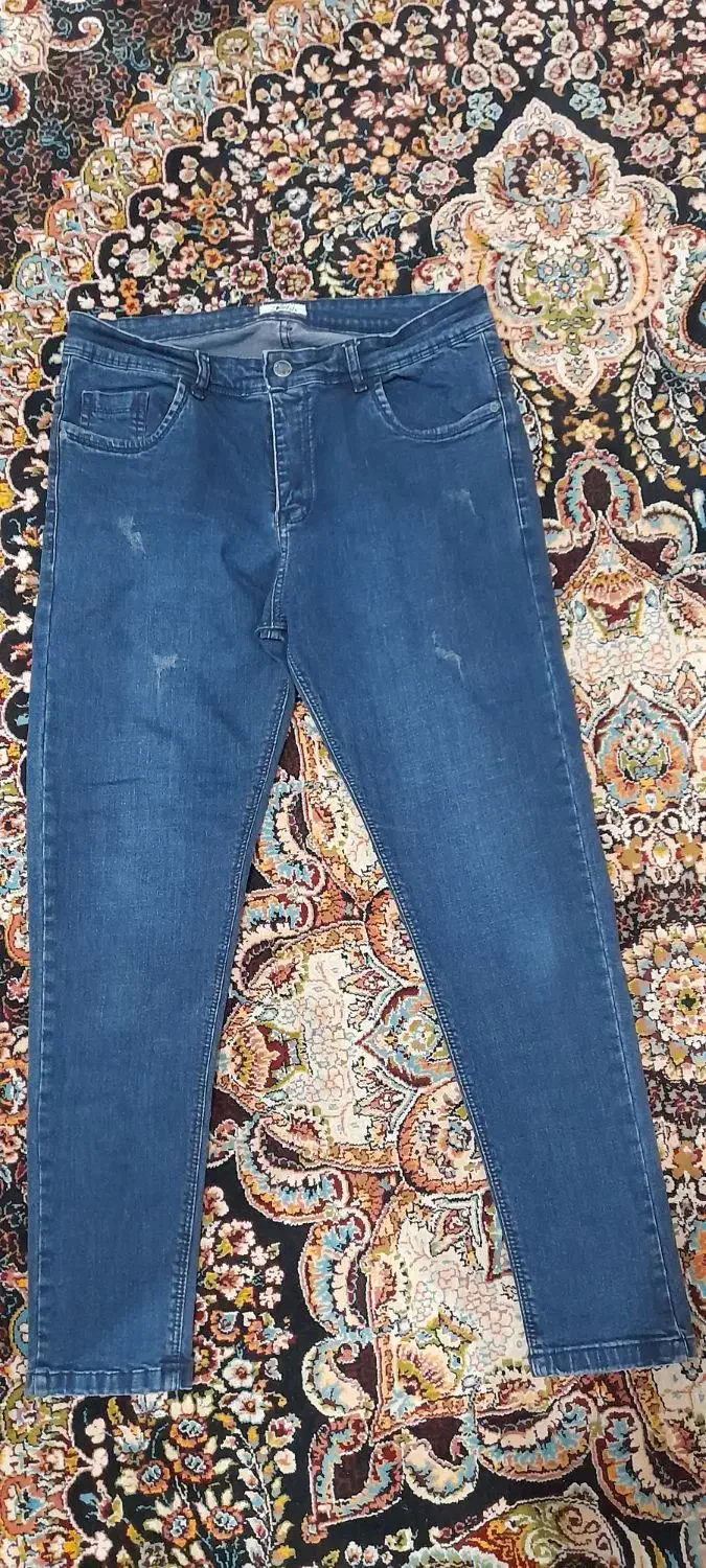 شلوارلی آبی زنانه|لباس|اهر, |دیوار