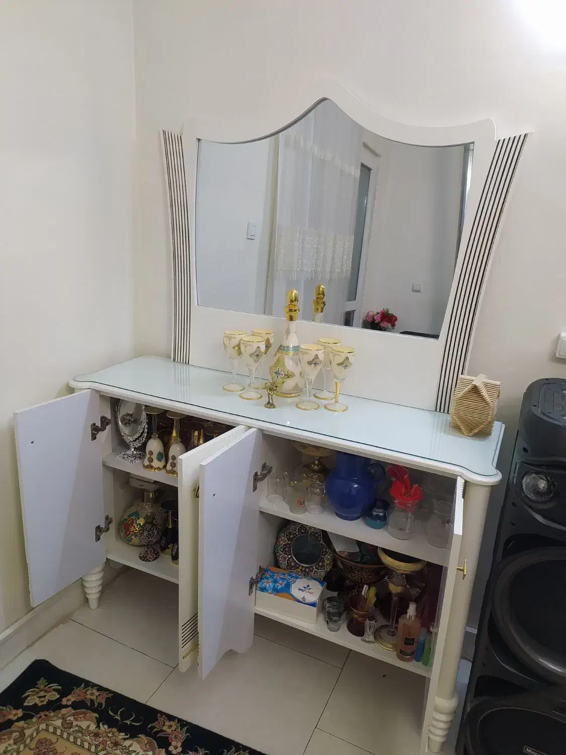 اینه کنسول . میز Tv|بوفه، ویترین، کنسول|پاکدشت, شهرک امام رضا|دیوار