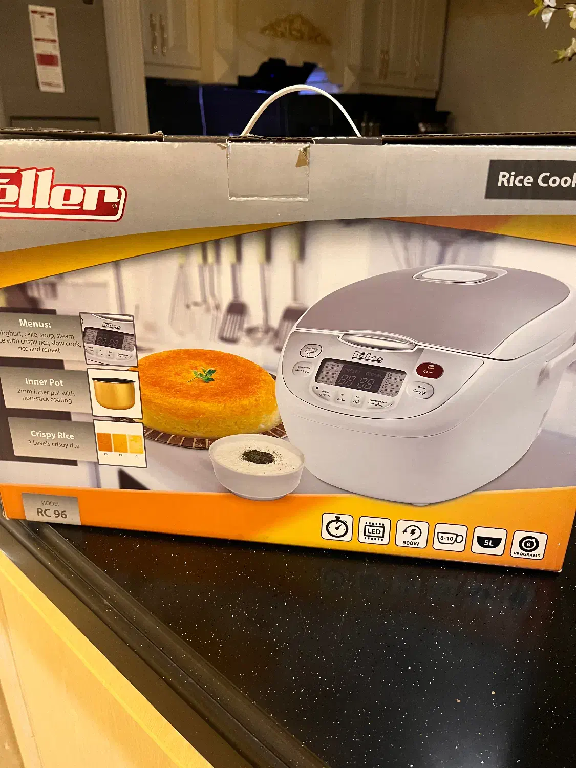 پلوپز فلرrc96 با گارانتی و جعبه|اجاق گاز و لوازم برقی پخت‌وپز|تهران, بهار|دیوار