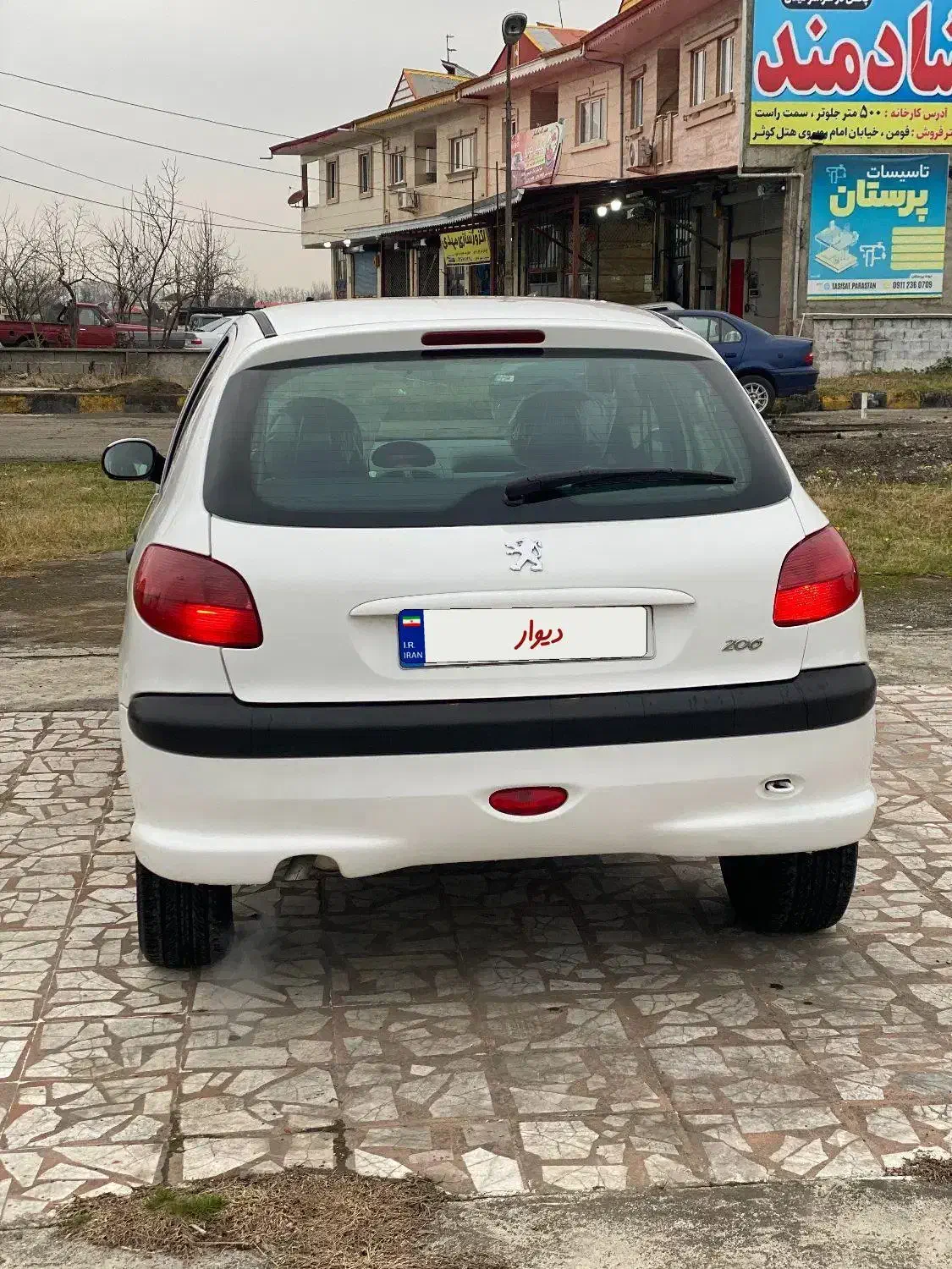 پژو ۲۰۶تیپ ۲|خودرو سواری و وانت|فومن, |دیوار