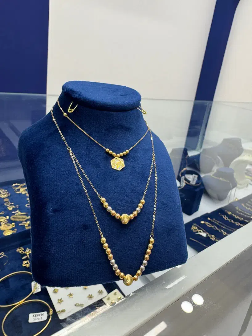 گردنبند ۱گرمی با نمای عالی طلا جمشیدی|جواهرات|بهبهان, |دیوار