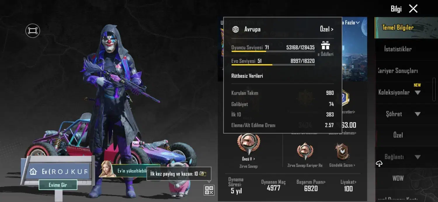 اکانت پاپجی عالی و قدیم|کنسول، بازی ویدئویی و آنلاین|چالدران, |دیوار