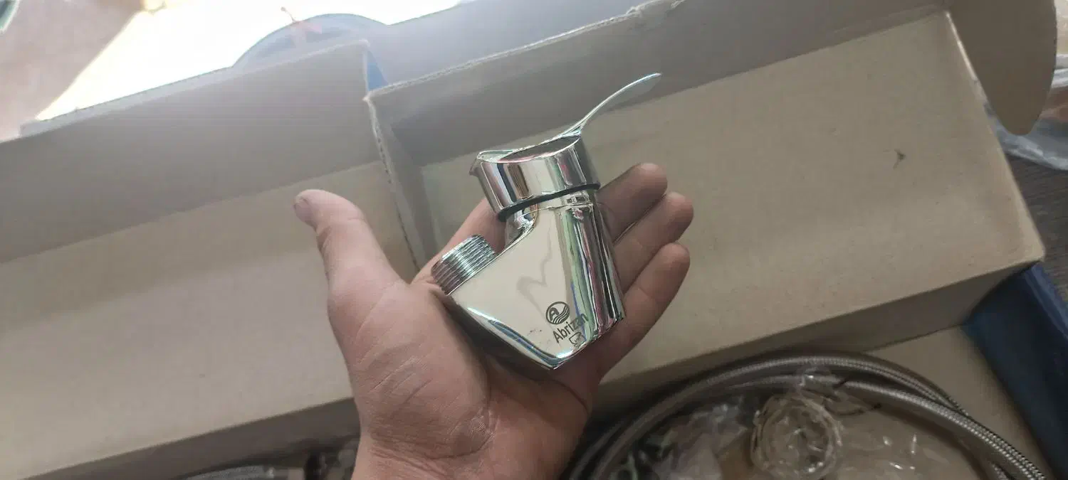 شیر ظرفشویی آبریزان|لوازم سرویس بهداشتی|بومهن, |دیوار