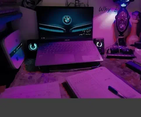 اسپیکر دکستاپ با نور RGB|سیستم صوتی خانگی|نهاوند, |دیوار