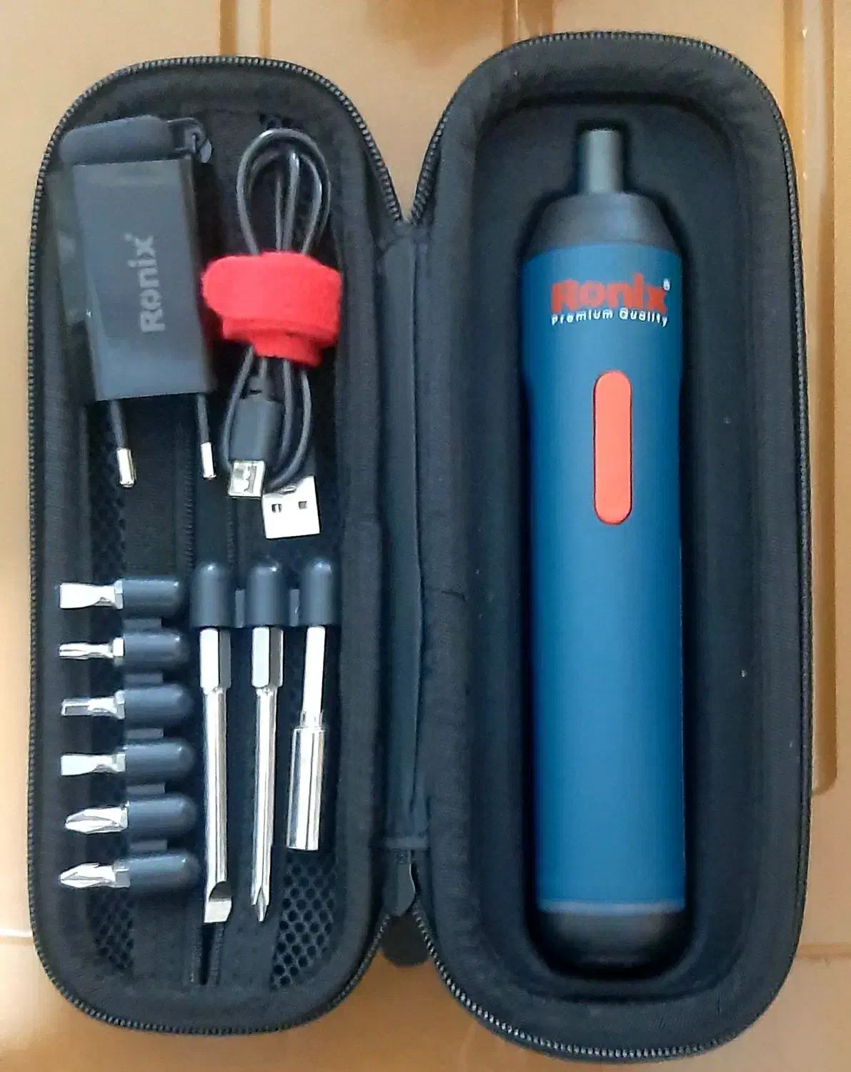 پیچ گوشتی شارژی رونیکس مدل ۸۵۹۱|ابزارآلات|تهران, چهارصد دستگاه|دیوار