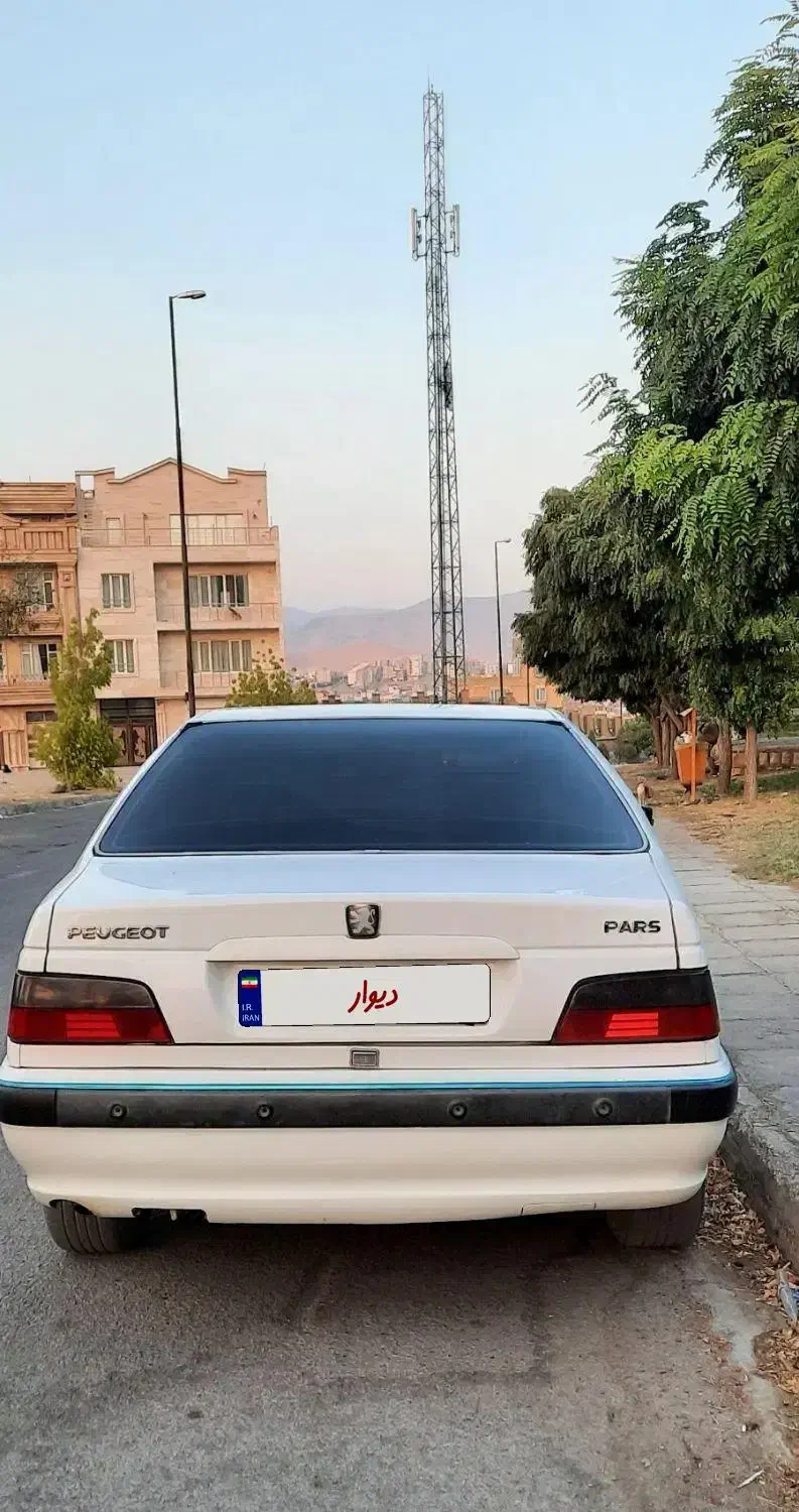پژو پارس93 دوگانه سوز فابریک اتاق تعویض|خودرو سواری و وانت|سنندج, |دیوار