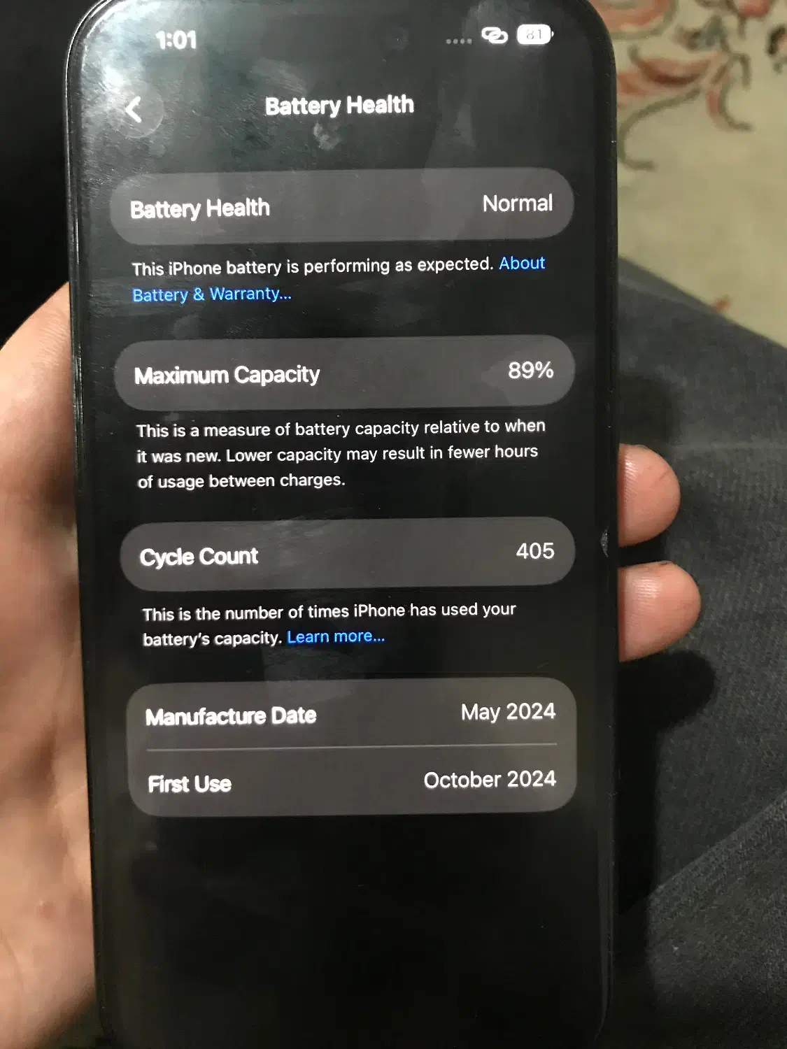 iPhone 15|موبایل|تهران, شهرک ولیعصر جنوبی|دیوار