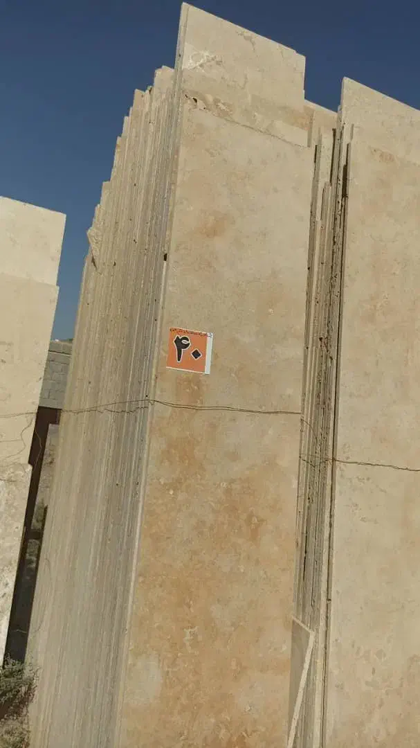 سنگ پشت کاری تراورتن|مصالح و تجهیزات ساختمان|رامجین, |دیوار