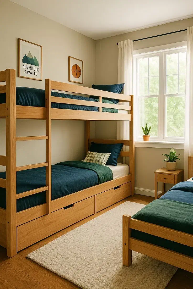 تختخواب ۲طبقه نوجوان|تخت و سرویس خواب|تهران, جوانمردان (اندیشه)|دیوار