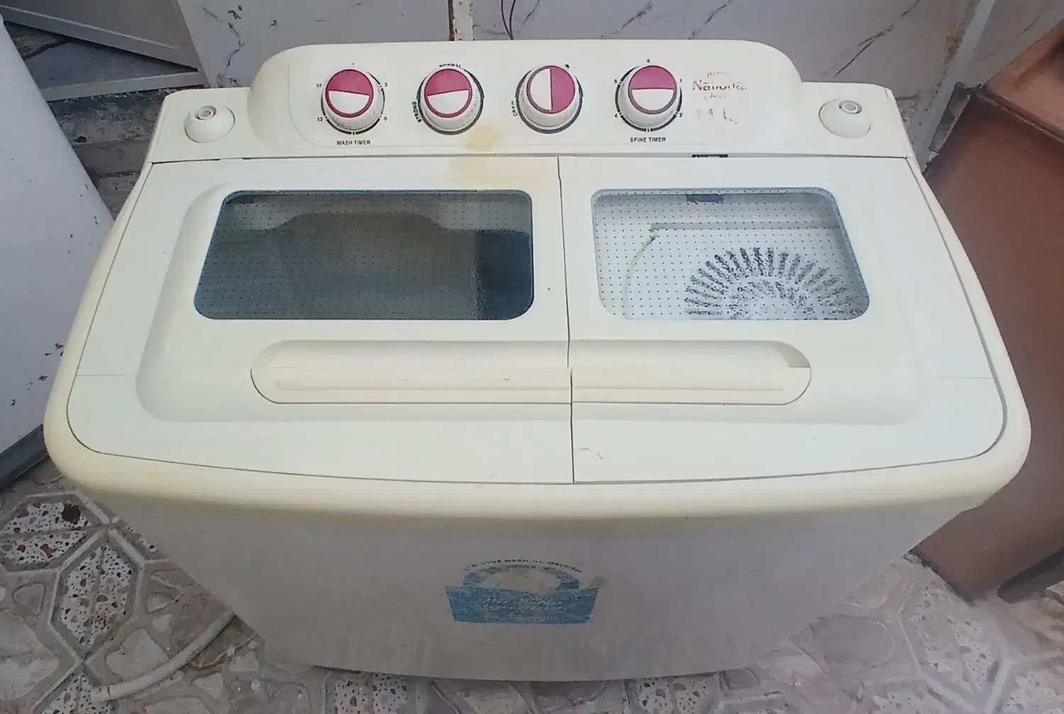 لباسشویی ناسیونال تمیز به شرط|ماشین لباسشویی و خشککن لباس|خرمشهر, |دیوار