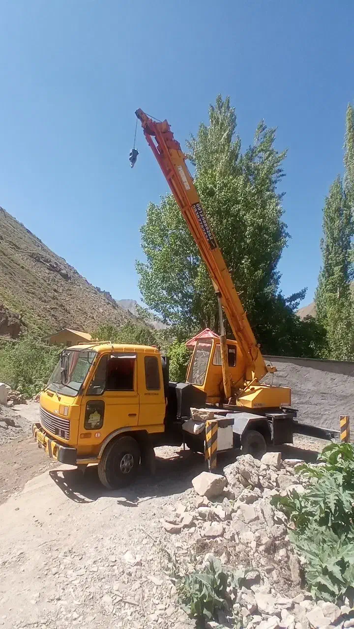 جرثقیل هفت تن دکل بلند|خدمات حمل و نقل|تهران, والفجر (افسریه)|دیوار