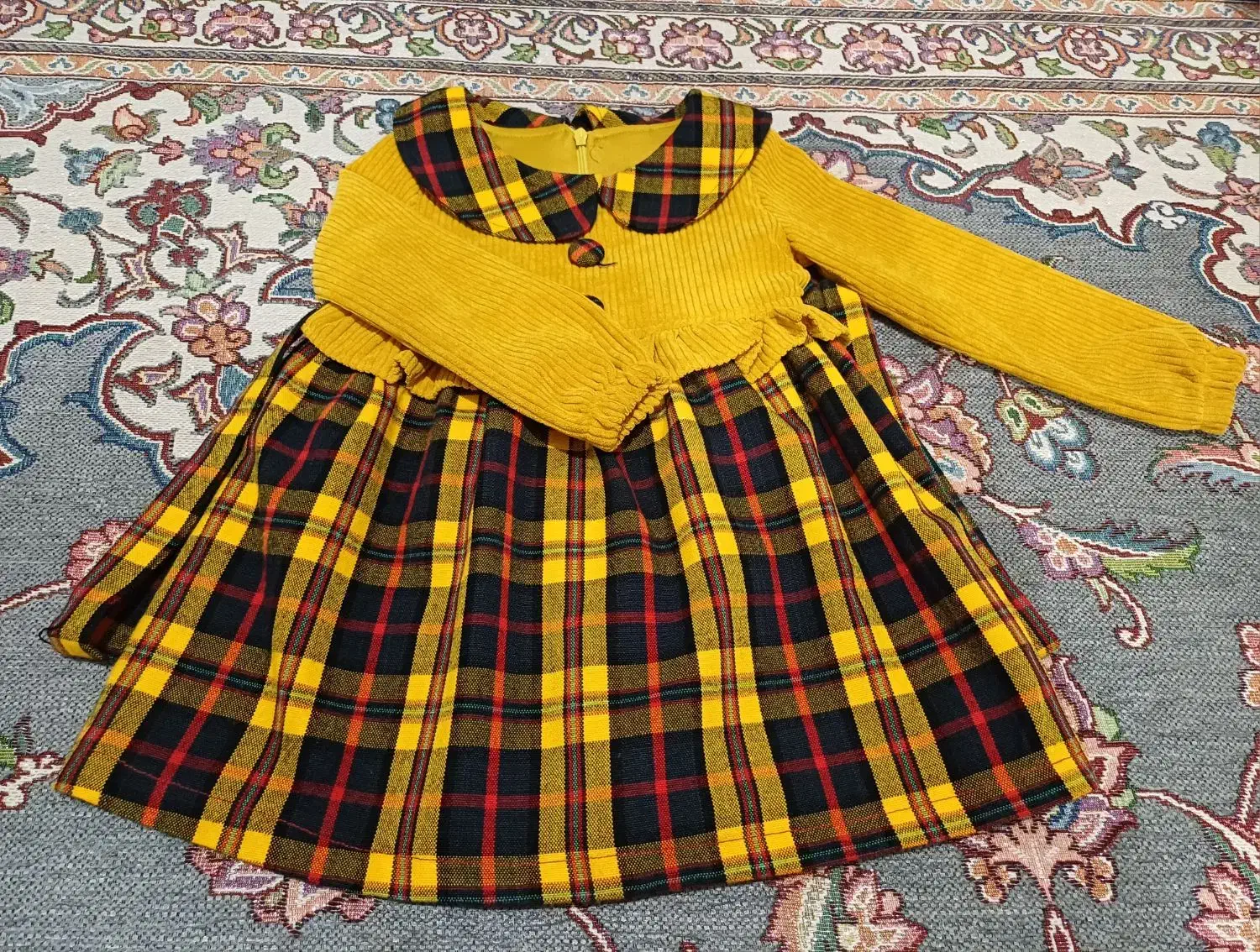 پیراهن بچگانه پاییزه|کفش و لباس بچه|تاکستان, |دیوار