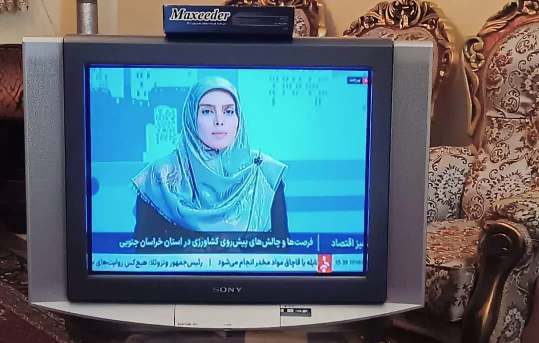 تلویزیون ۲۹ اینچ سونی با گیرنده ایرانی و میز|تلویزیون و پروژکتور|کرج, کوی زنبق|دیوار