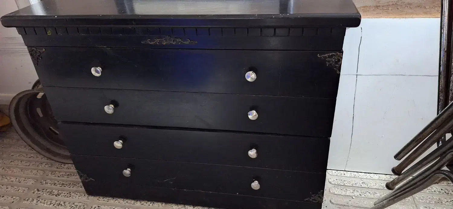 دلاور و آینه چوبی|جاکفشی، کمد، دراور|گرگان, |دیوار