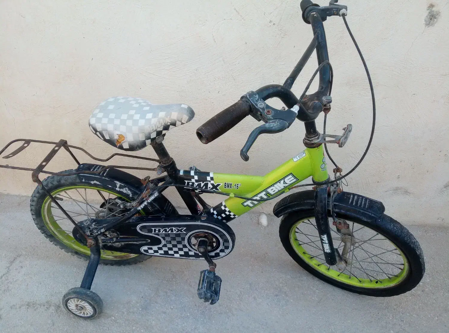 دوچرخه سایز 16سالم اماده استفاده|دوچرخه، اسکیت، اسکوتر|چغادک, |دیوار