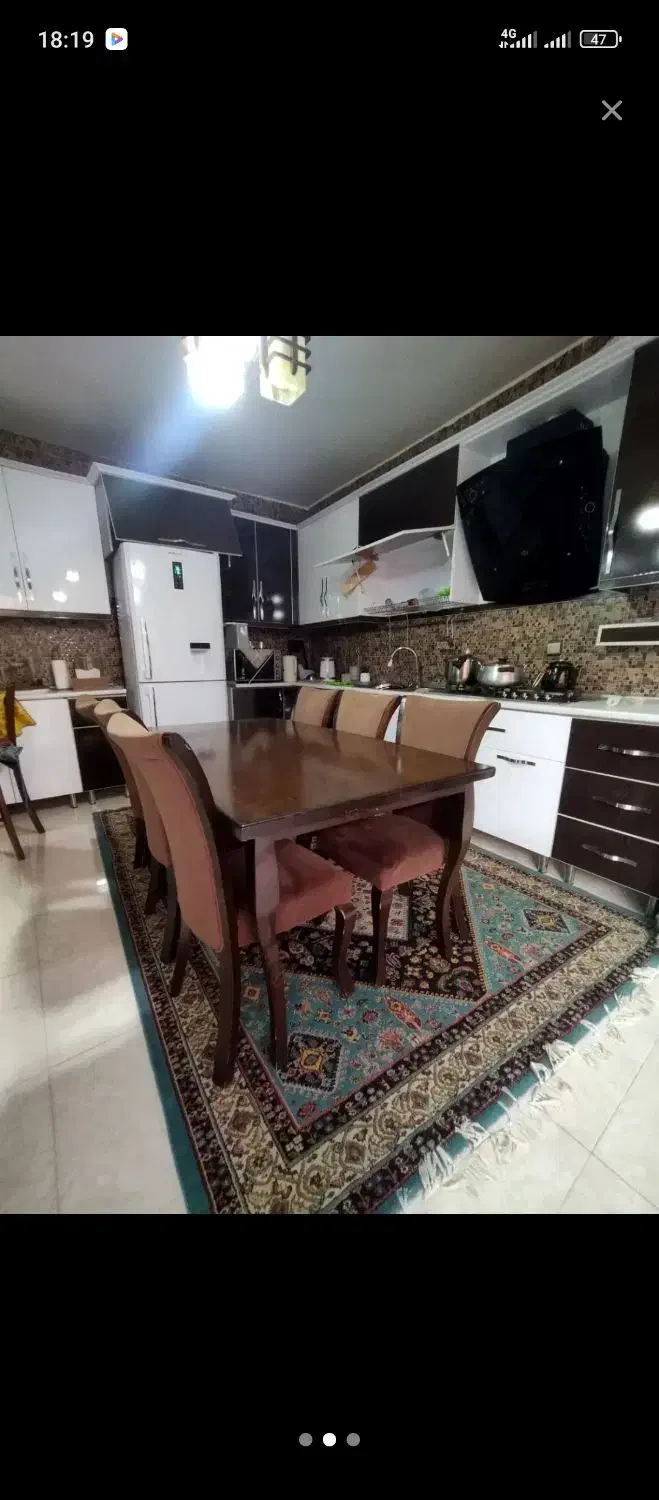 میز ناهارخوری ۶نفره|میز و صندلی غذاخوری|آباده, |دیوار