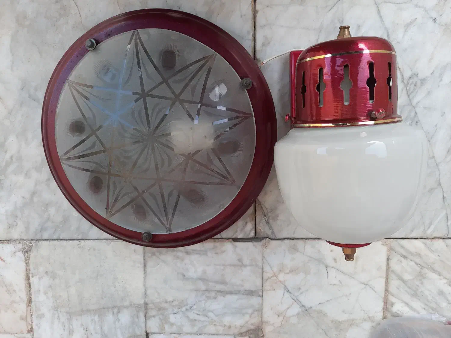 موکت.چراغ|موکت|نجف‌آباد, حومه نجف آباد|دیوار