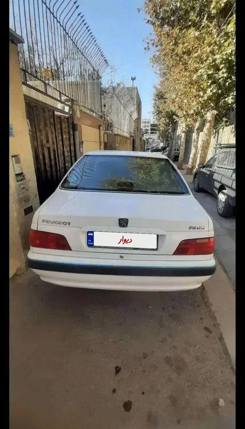 پارس اتوماتیک TU5 کم کار واقعی|خودرو سواری و وانت|شیراز, فلکه گاز|دیوار