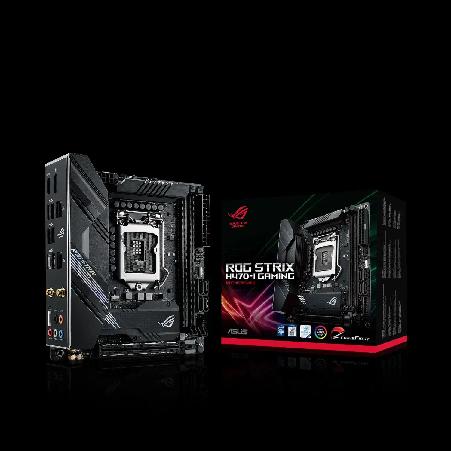 کیس z11 rog و مادربرد h470 I gaming itx|قطعات و لوازم جانبی رایانه|تهران, استاد معین|دیوار