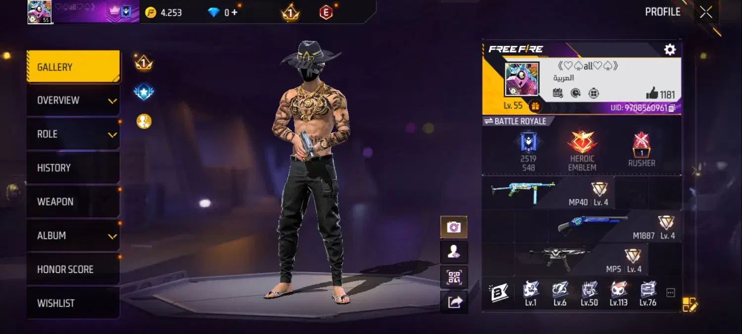 اکانت فری فایر|کنسول، بازی ویدئویی و آنلاین|صفادشت, |دیوار