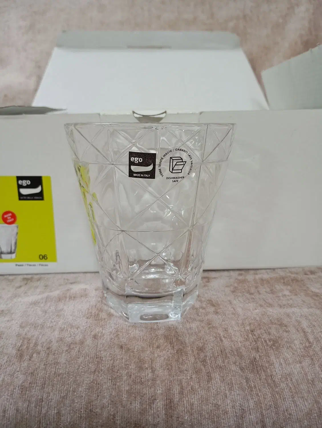 لیوان جنس ایتالیااگو،۶عدد|ظروف سرو و پذیرایی|قم, هنرستان|دیوار