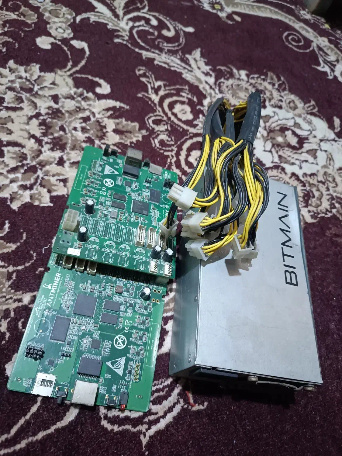 پاور و کنترل برد ماینرs9j|قطعات و لوازم جانبی رایانه|بندر ماهشهر, |دیوار