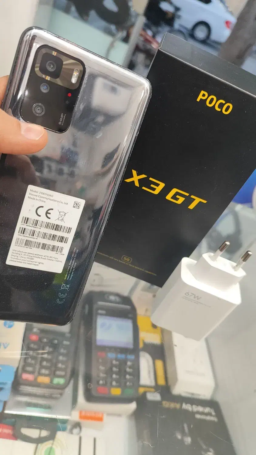 موبایل کارکرده شیائومی poco X3GT|موبایل|خمینیشهر, |دیوار